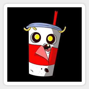 Cute Fizzy Zombie Drink Magnet